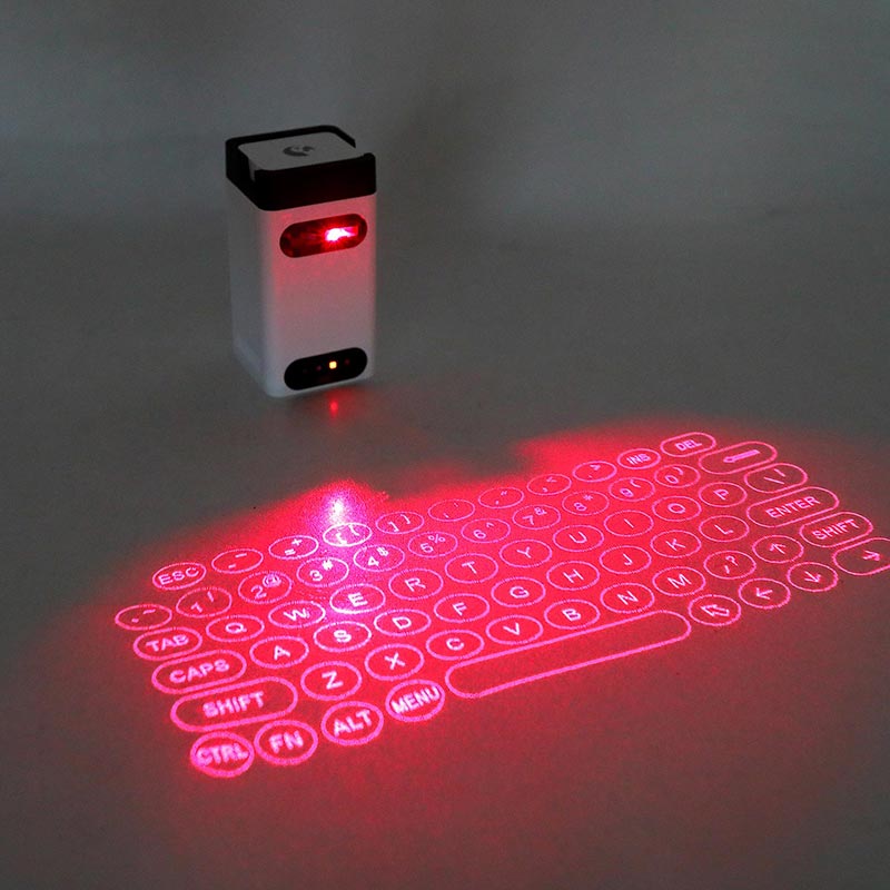 Teclado a laser virtual sem fio portátil