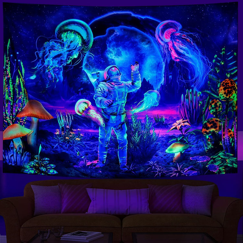 Quadro Trippy em Tapeçaria